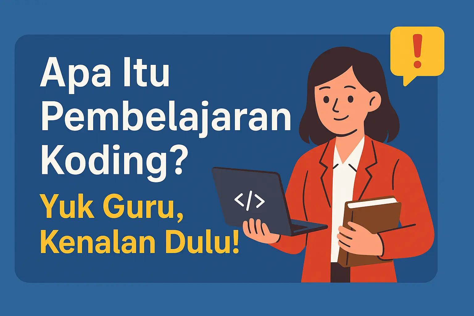 Apa Itu Pembelajaran Koding? Yuk Guru, Kenalan Dulu!